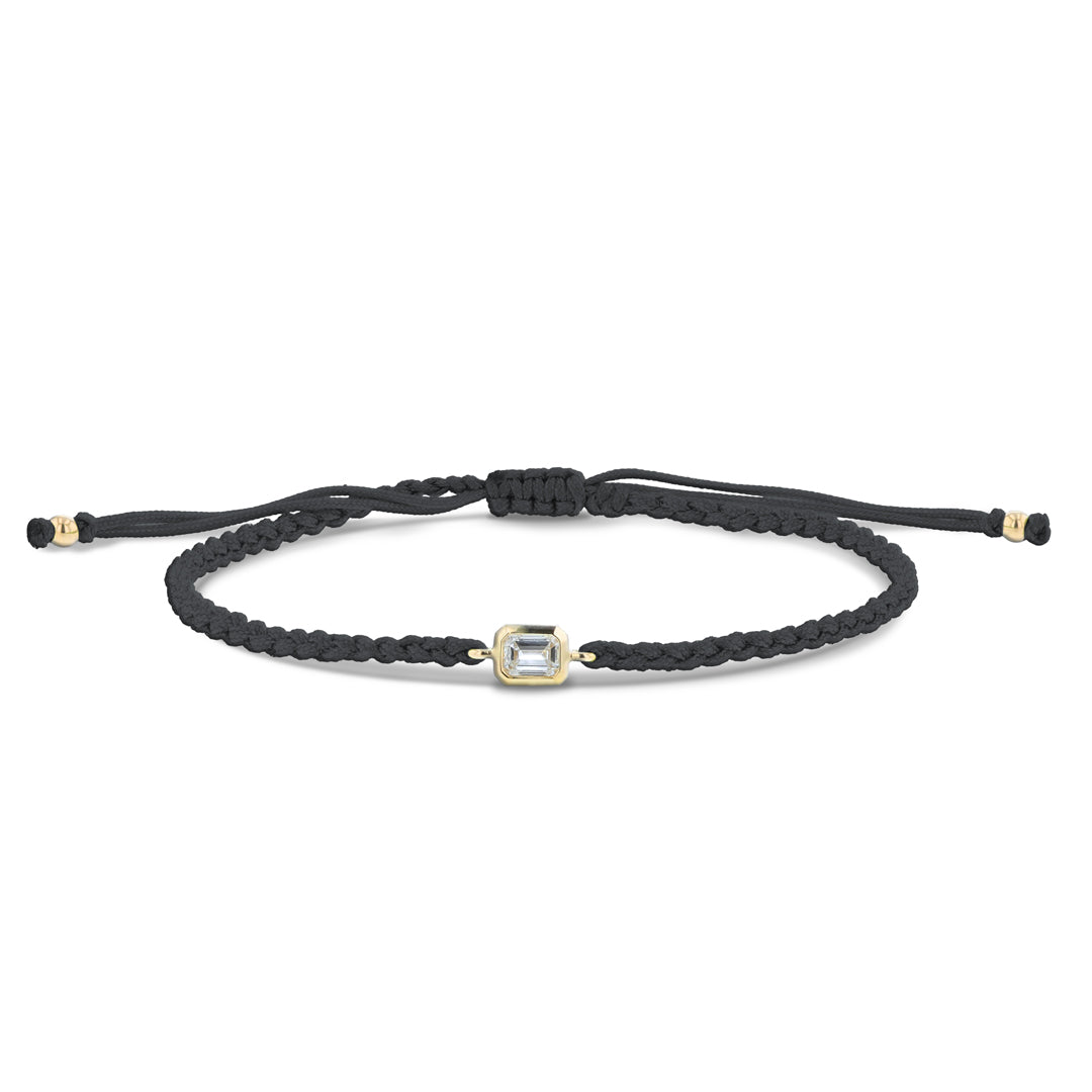Textilarmband Lab Emerald - Calissi
