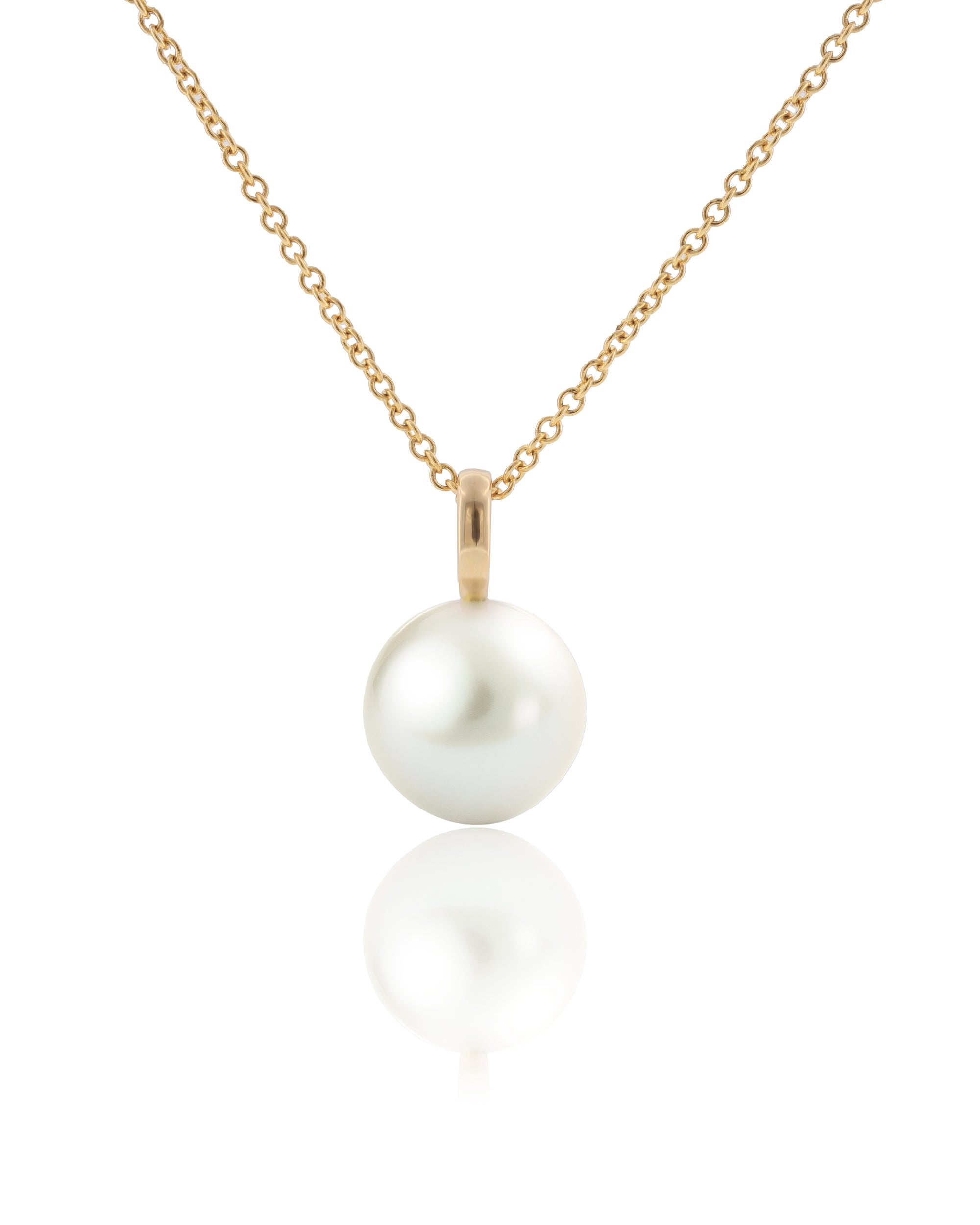 Süßwasser Halskette "Pure"