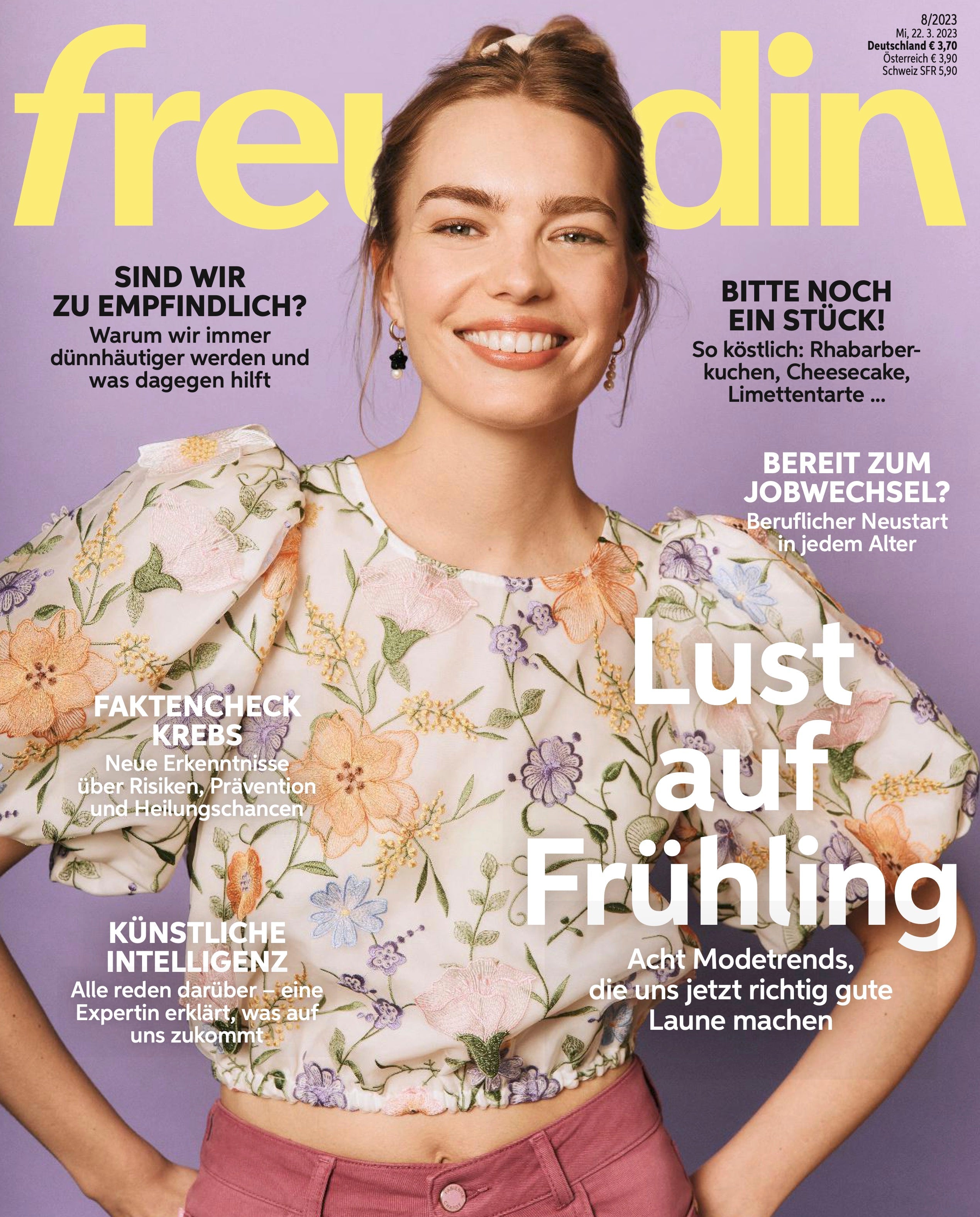 BOLD BAROCK im Freundin Magazin 08/2023