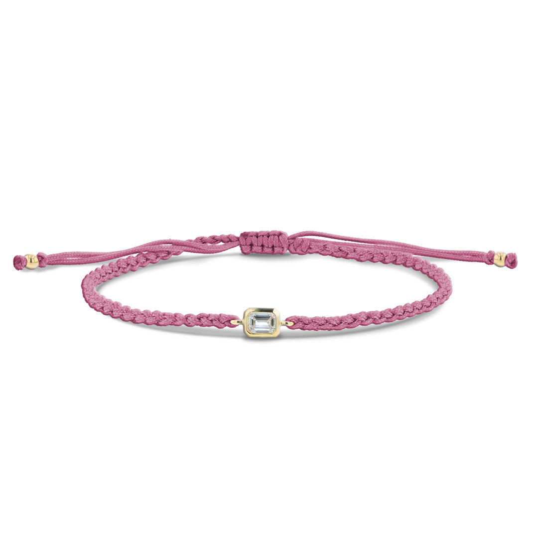 Textilarmband Lab Emerald - Calissi