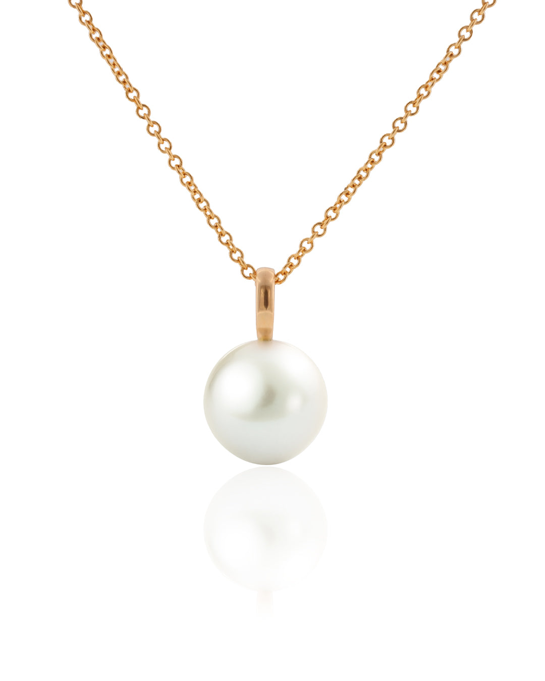 Süßwasser Halskette "Pure"