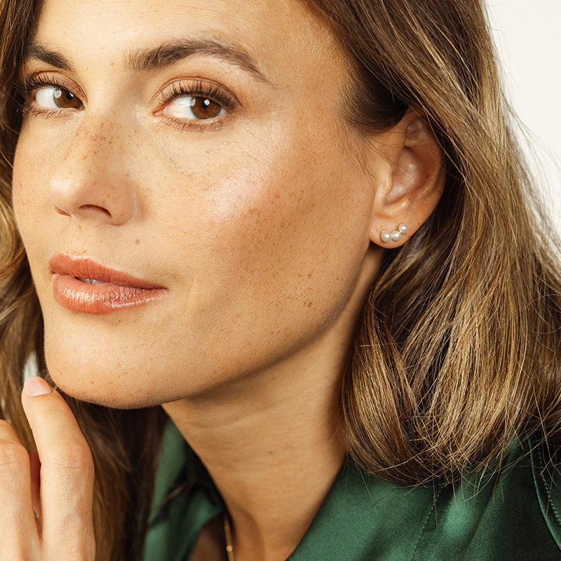 Süßwasser Ohrringe "Tiny"